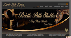 Desktop Screenshot of bridlepathstables.com